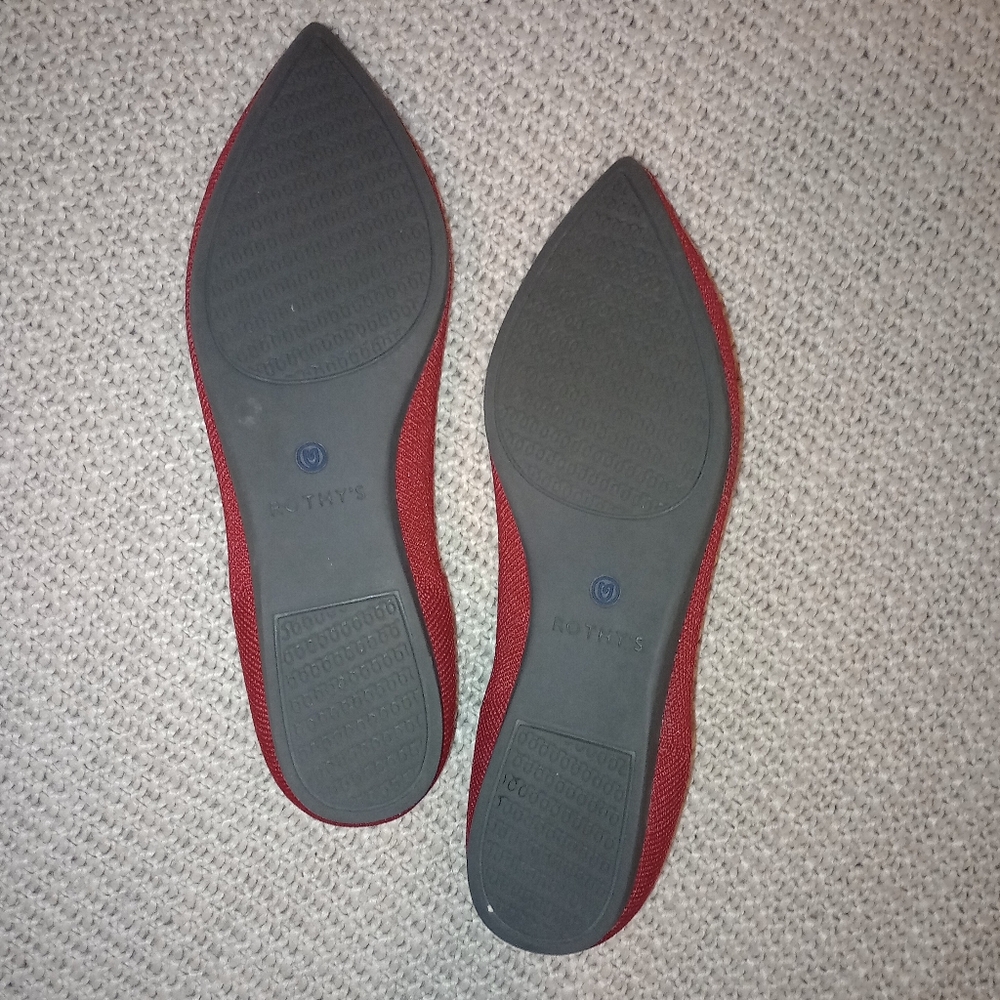 Rothy's Points In Chili Red - image 4